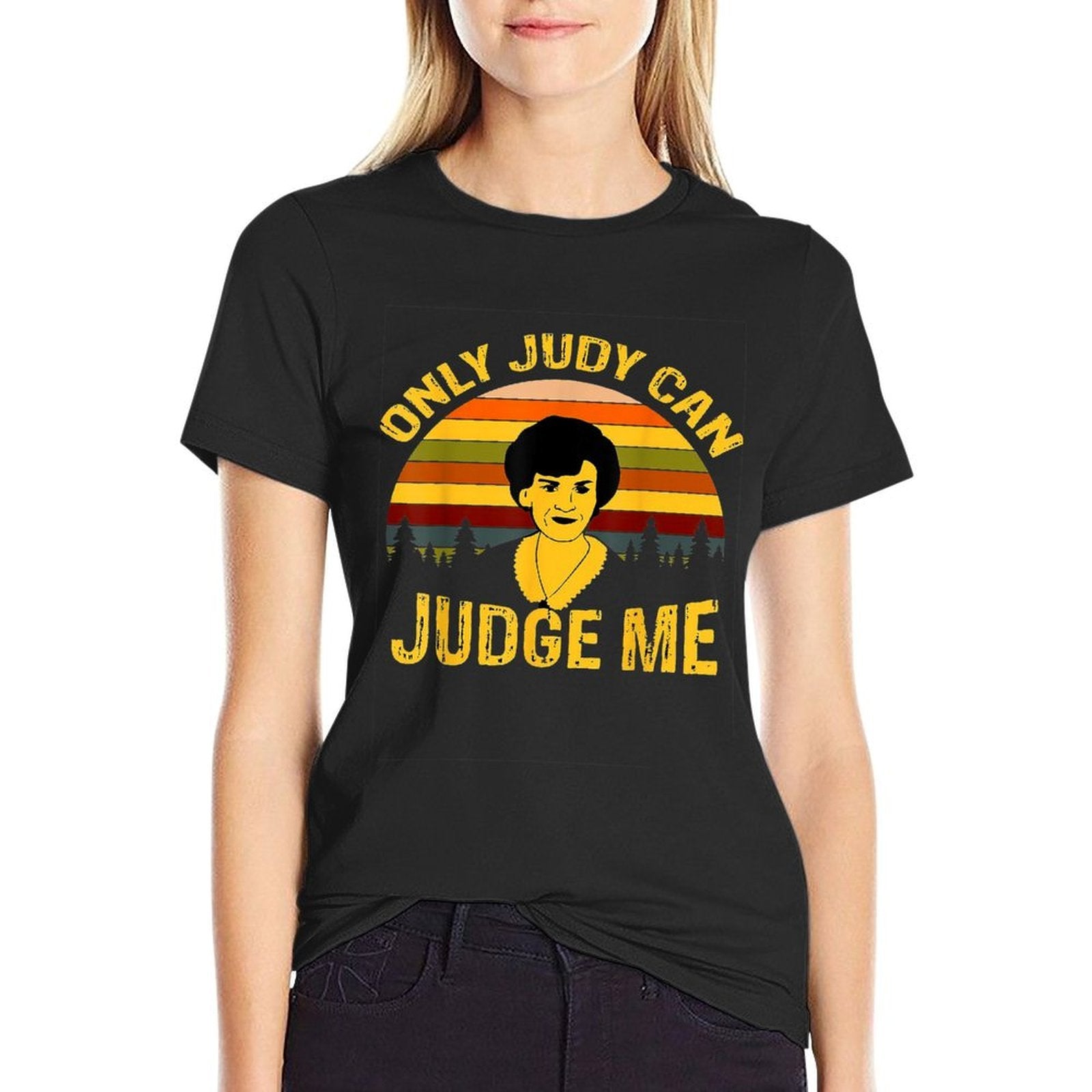 Only Judy Can Judge Me Vintage  Lightweight T-Shirt
