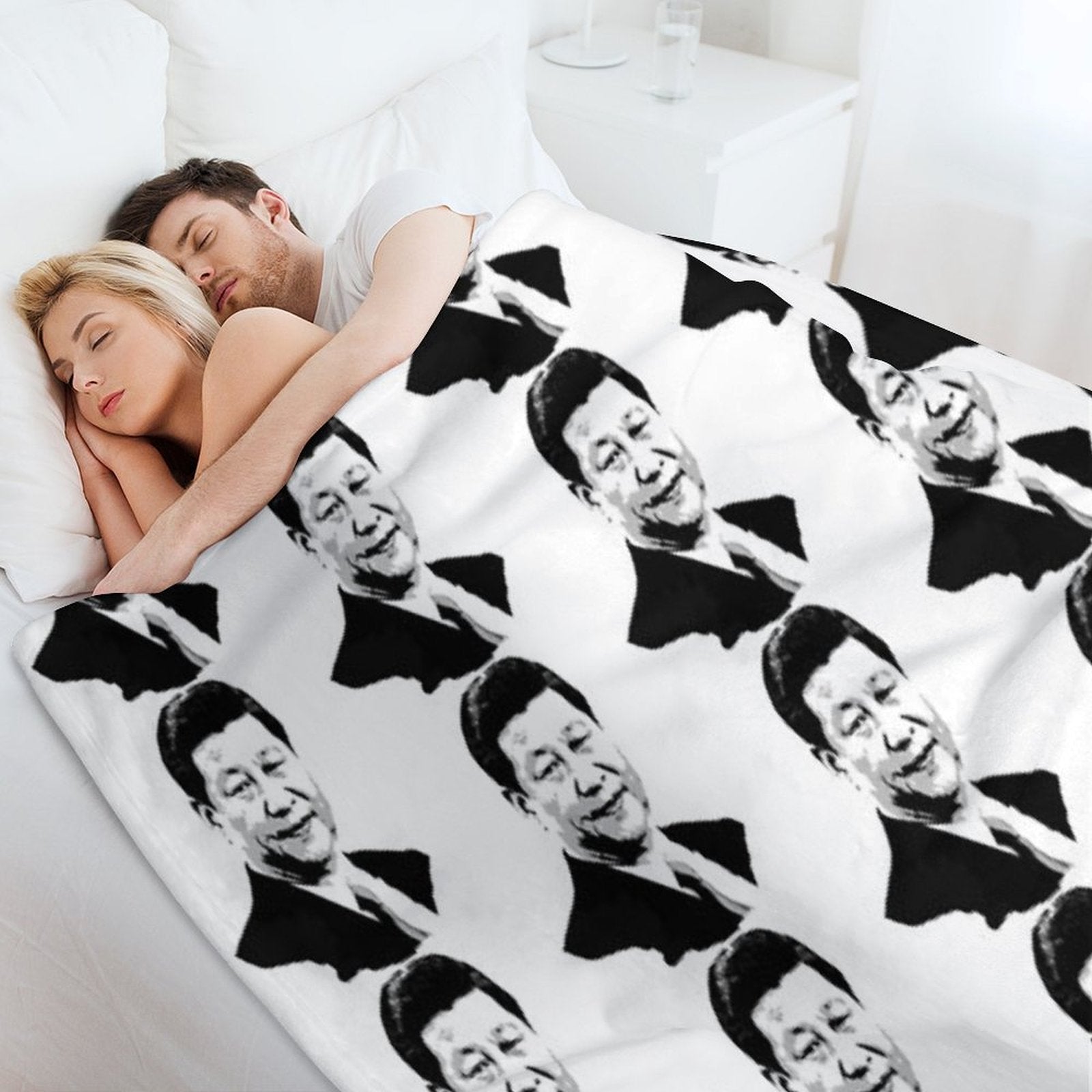 Xi Jinping Premium Throw Blanket