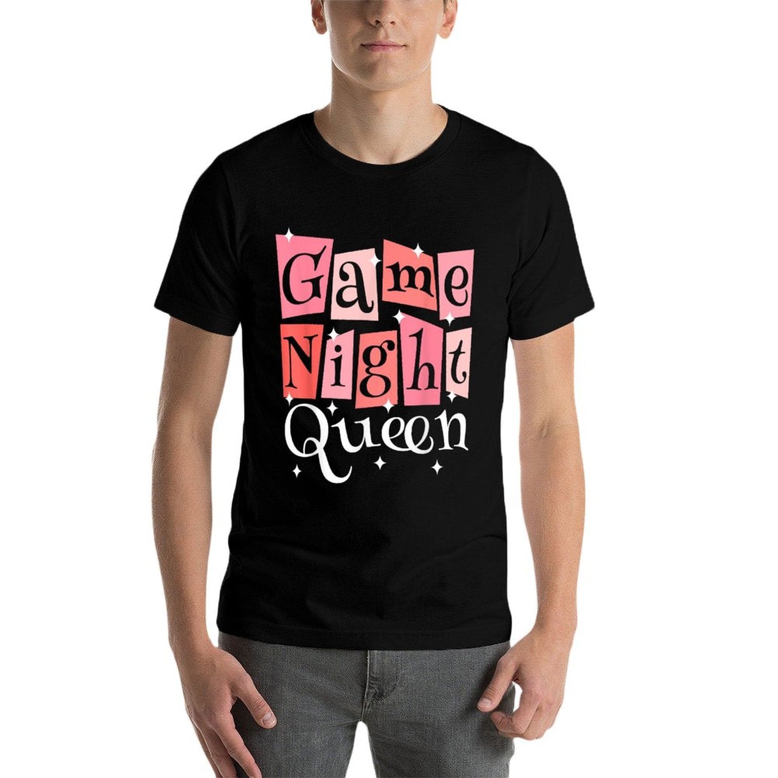 Girl Game Night Daughter Family Board Game Night  Stretchy T-Shirt