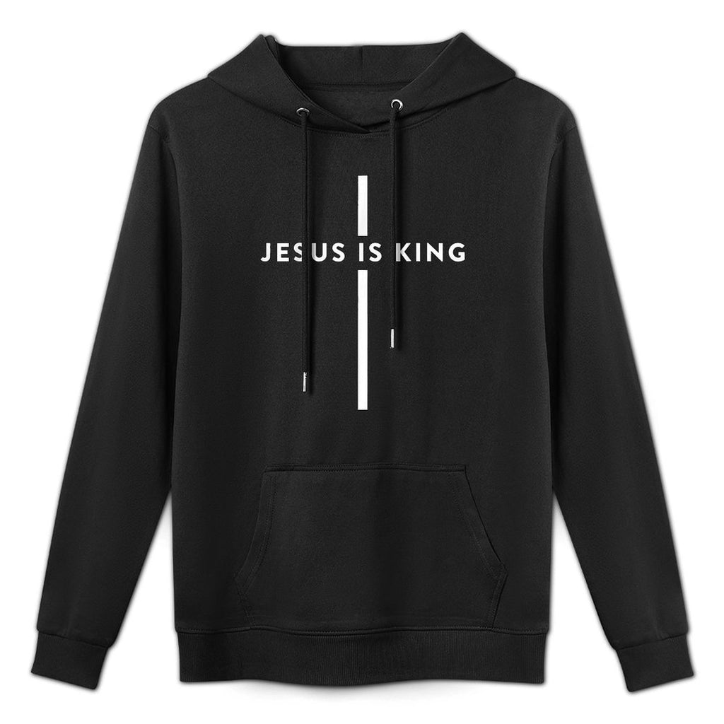 Jesus Is King Christian Men Women God Son Daughter Toddler Casual Wear Hoodie