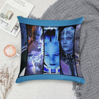 Mass Effect - Liara Soft Style Accent Throw Pillow