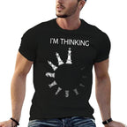I Am Thinking Chess Pieces Im Thinking Chess Player Lover  Tagless Design T-Shirt