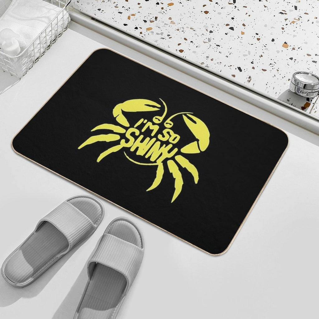 I'm So Shiny  Easy To Clean Bath Mat