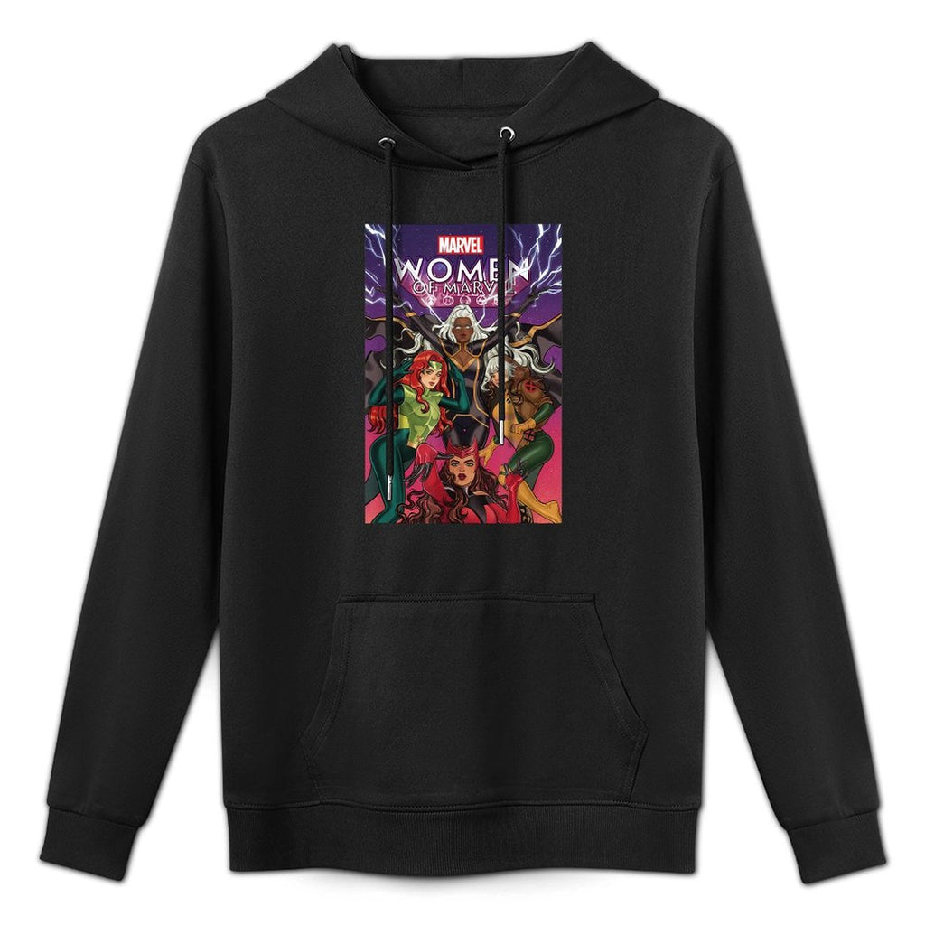 Marvel Women of Marvel Storm Rogue Jean Grey Scarlet Witch Versatile Streetwear Hoodie
