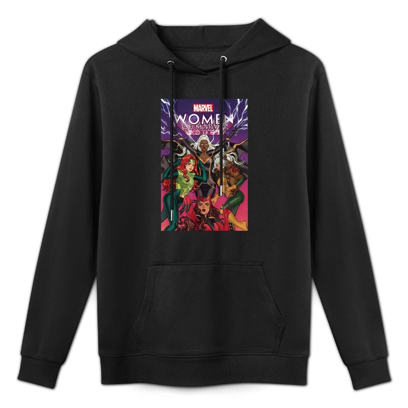 Marvel Women of Marvel Storm Rogue Jean Grey Scarlet Witch Versatile Streetwear Hoodie
