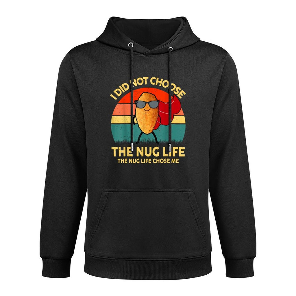 Funny I Love Chicken Nuggets Nug-Life Kids Boy Toddler All-Day Comfort Hoodie
