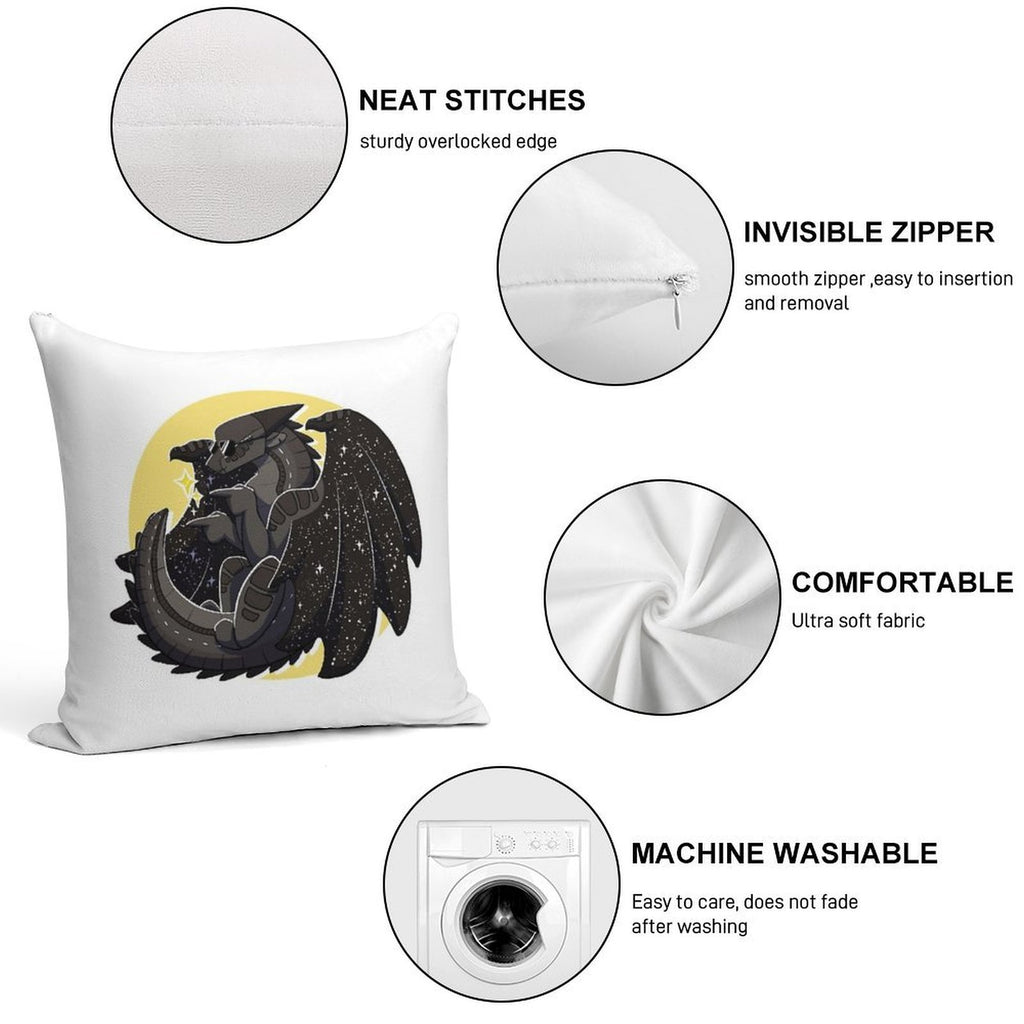 Deathbringer Soft Warmth Comfort Throw Pillow