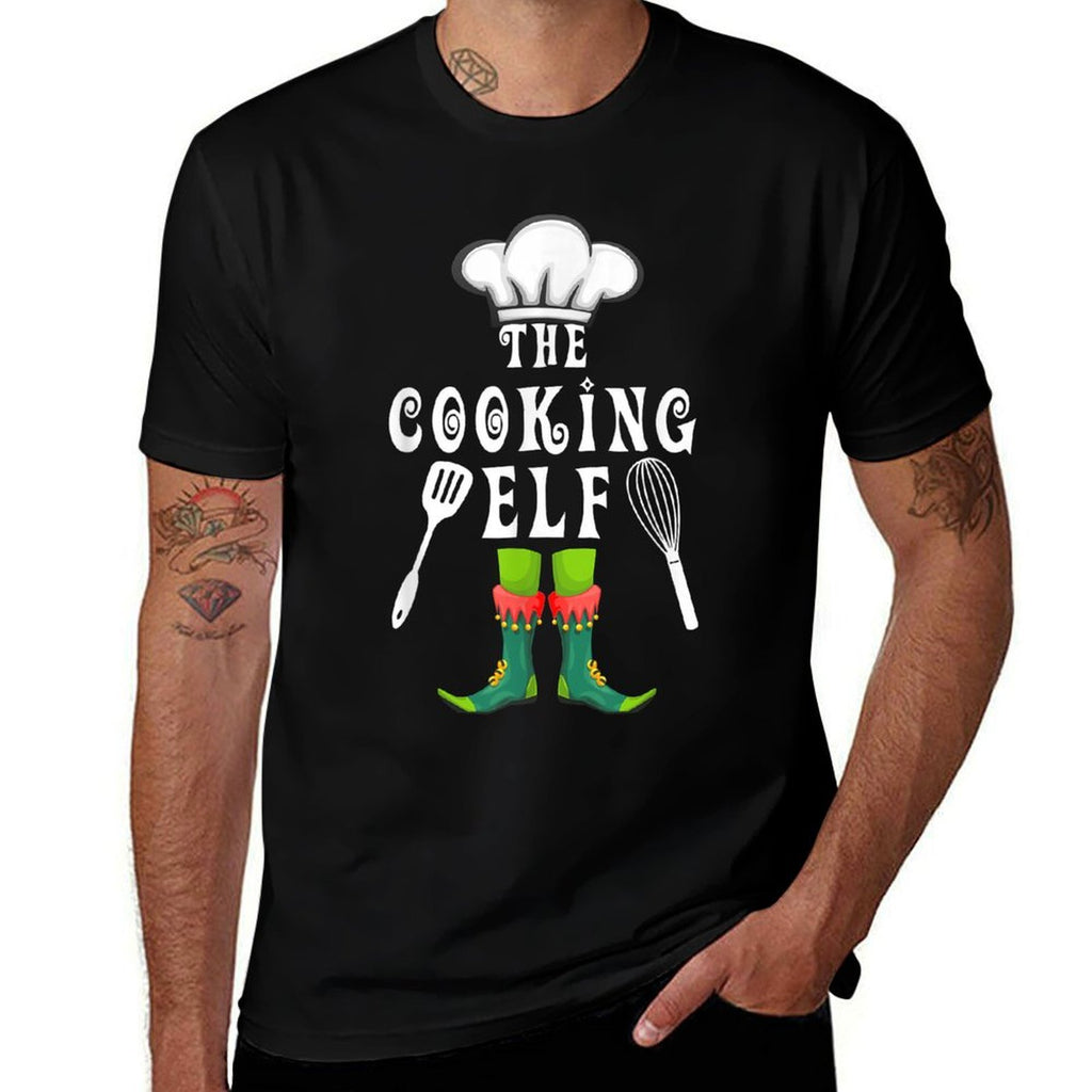 The Cooking Elf Family Matching Group Christmas  Vintage-inspired T-Shirt