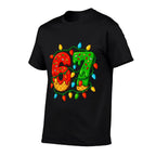 67 Ice Cream Drip Meme Six Seven Christmas Boy Girls Kids  Quick-drying T-Shirt