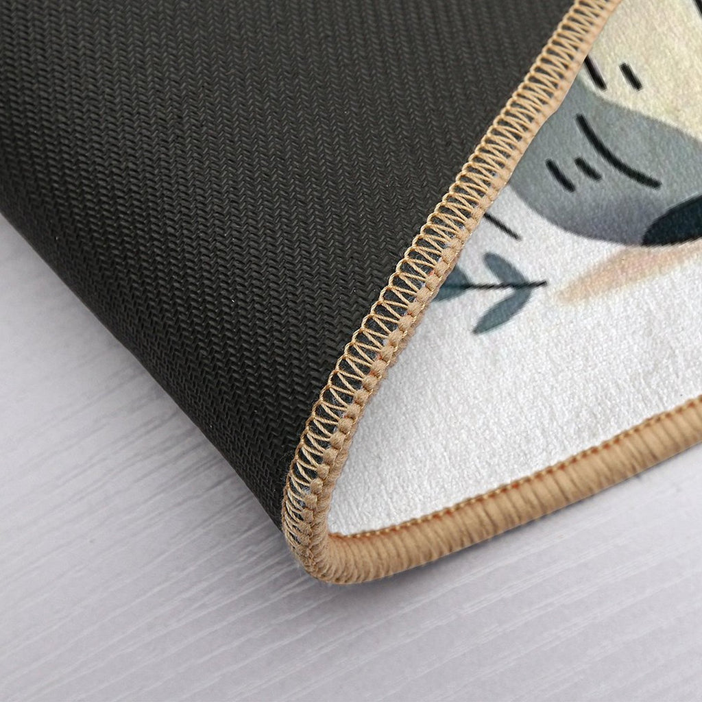 Raccoon  Repositionable Bath Mat