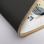 Raccoon  Repositionable Bath Mat