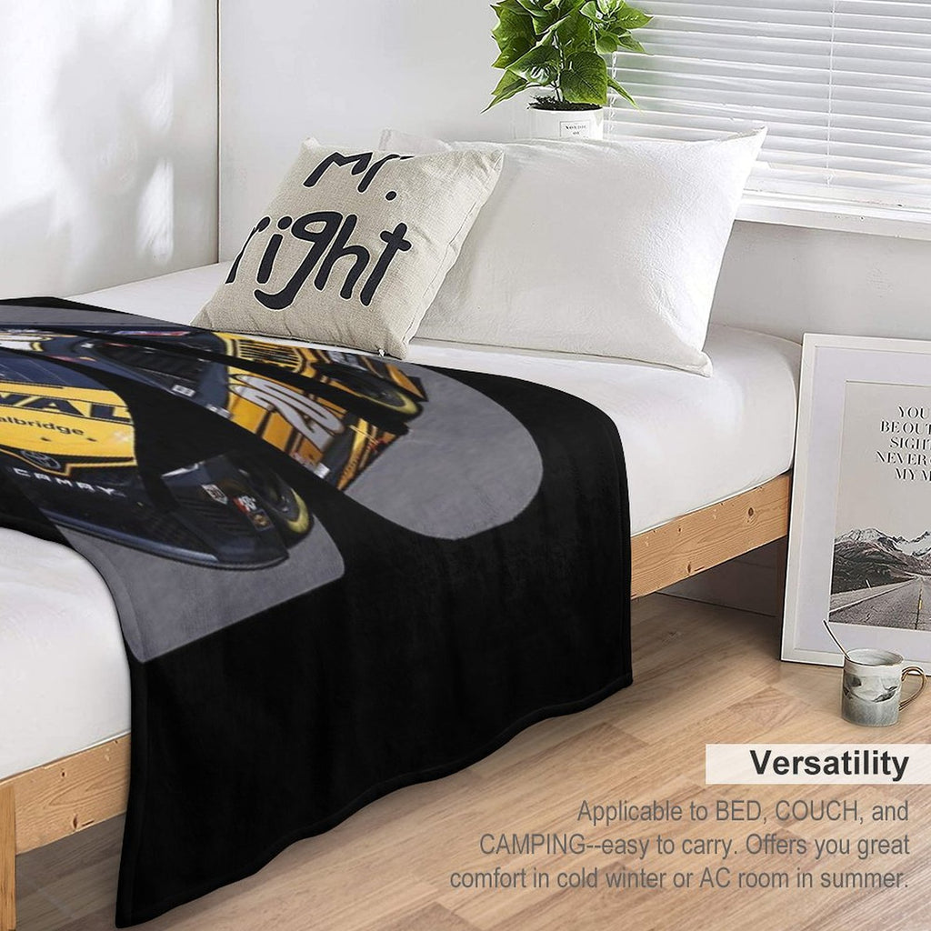 Christopher Bell Car 20 Machine-washable Throw Blanket