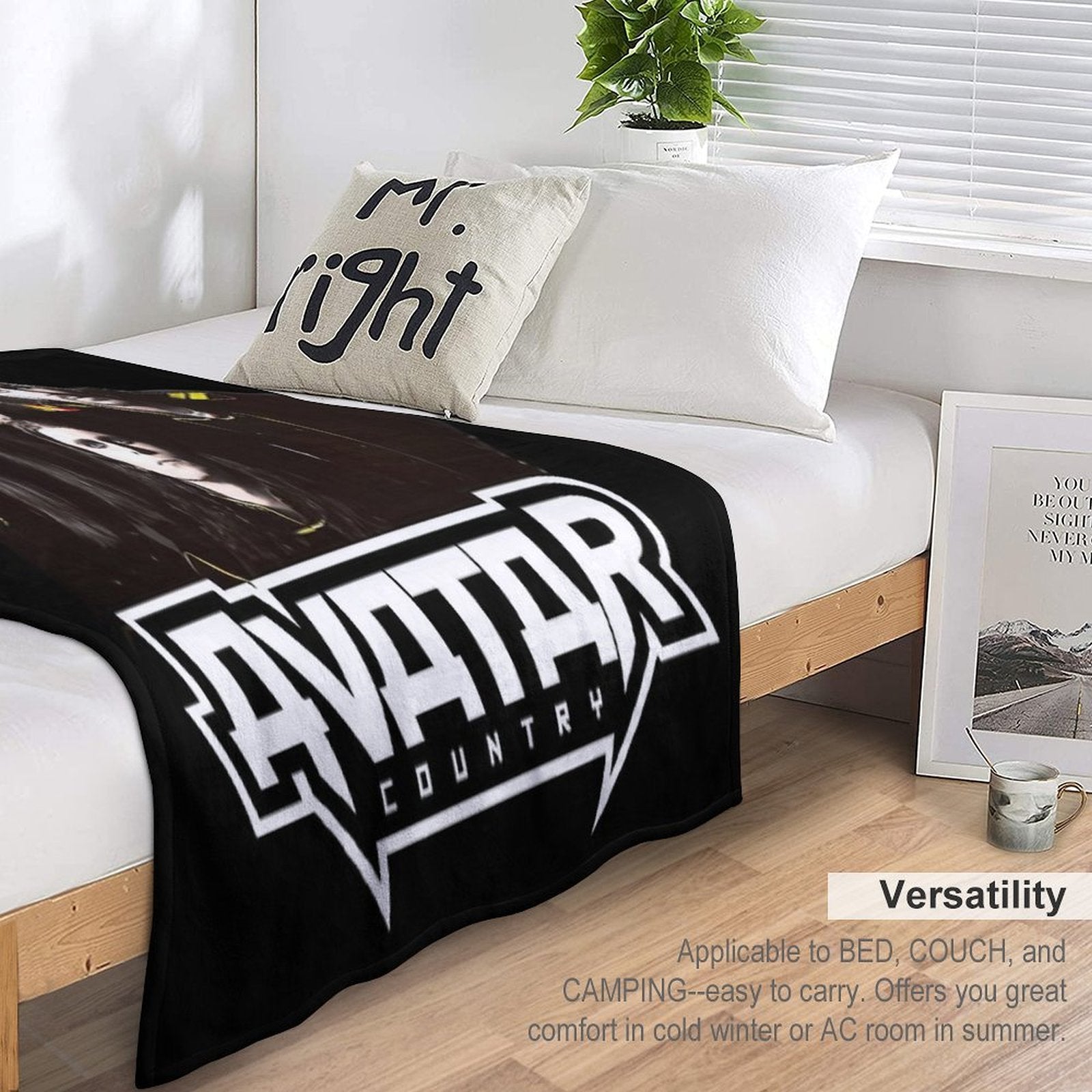 Best Art of Avatar Band Shrink-resistant Throw Blanket