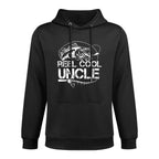 Reel Cool Uncle Fishing Daddy Fathers Day Dad Gifts For Men Pilling-Resistant Hoodie