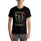 Skeleton Physical Therapy PT Christmas Physical Therapist  Classic T-Shirt