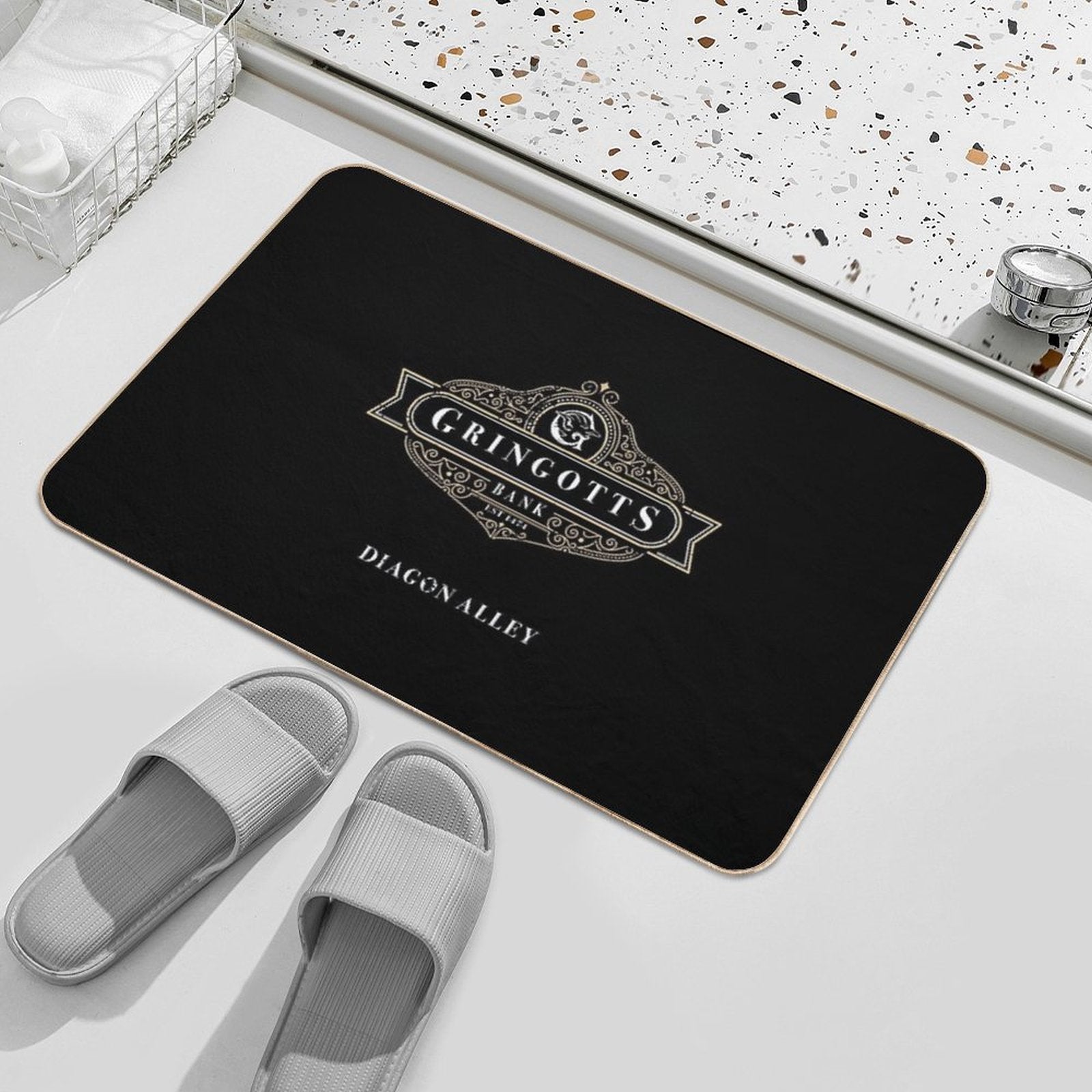 Gringotts Bank  Absorbent Bath Mat