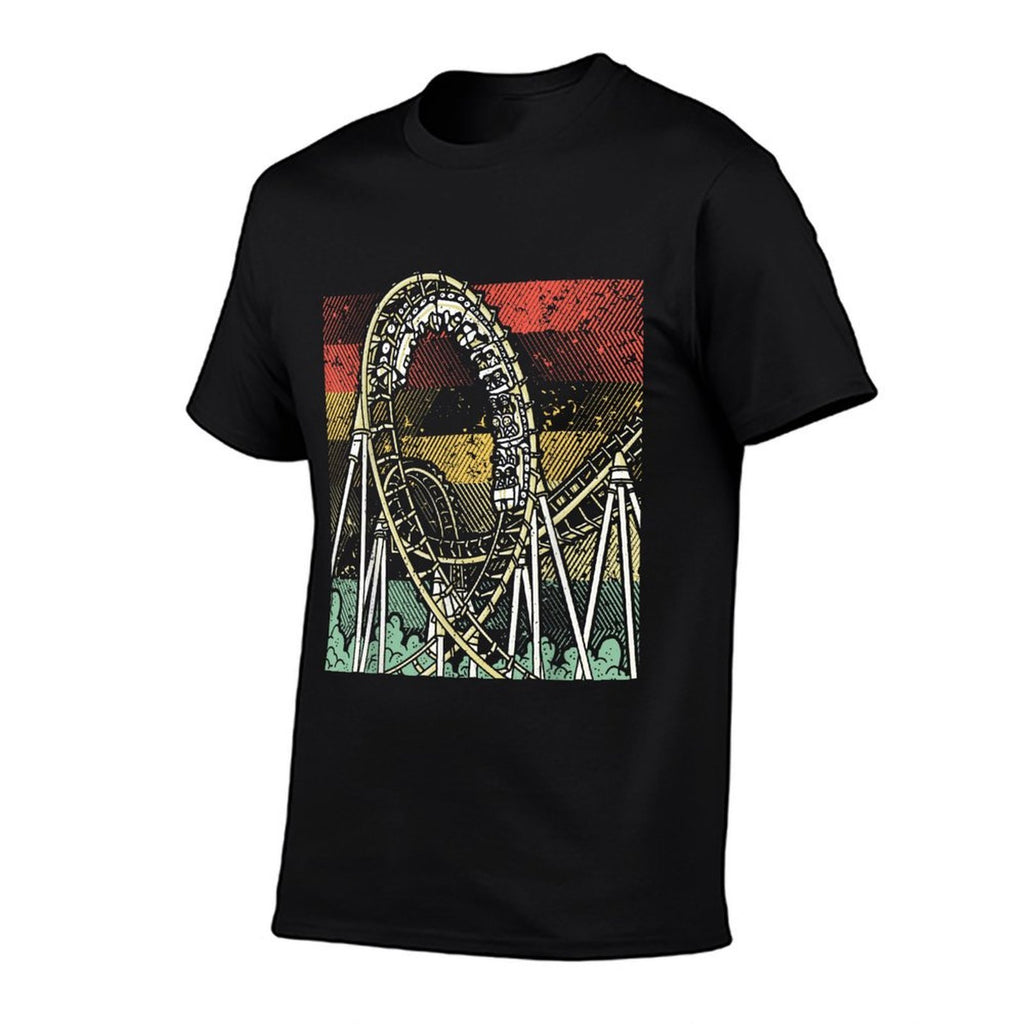 Retro Roller Coaster  Breathable T-Shirt