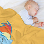 Rainbow Dash Velvety-soft Throw Blanket