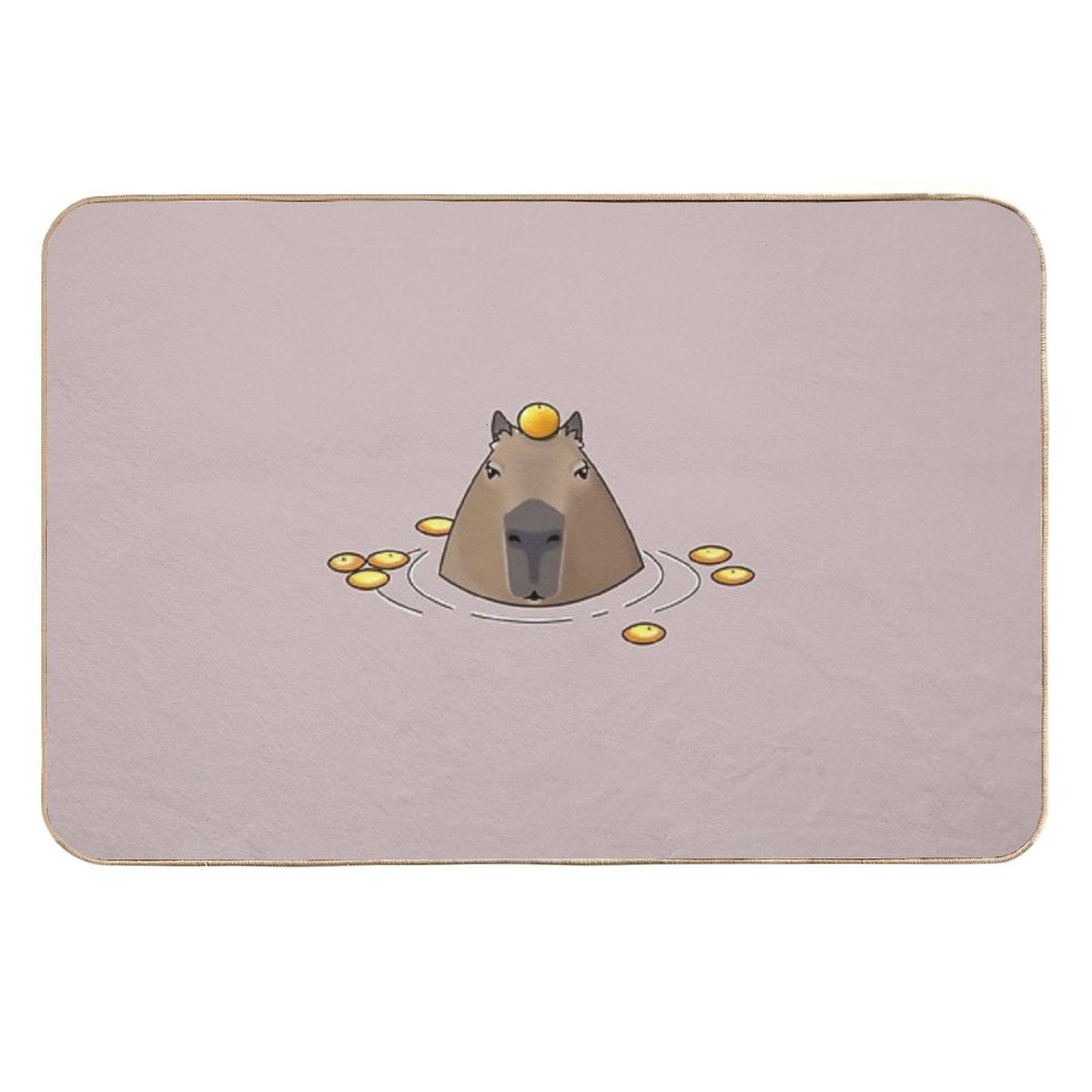 Capybara  Non-Slip Bath Mat