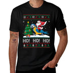 Xmas Tree Lighting Santa Riding Parrot Christmas  Soft T-Shirt