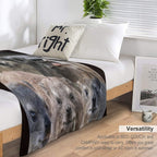 A LOT of Rock Hyrax Here Shrink-resistant Throw Blanket