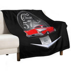 Trifive Chevy 57 Versatility Throw Blanket