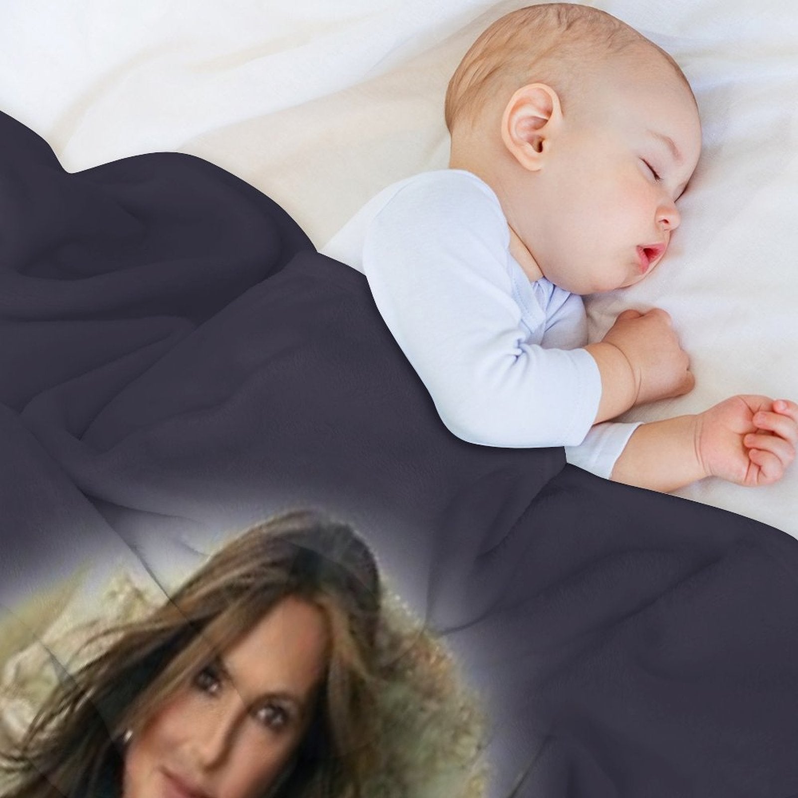 Music Vintage Olivia Benson Easy Care Throw Blanket