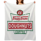 Neon Betta Krispy Kreme AFans Out Wrinkle-free Throw Blanket