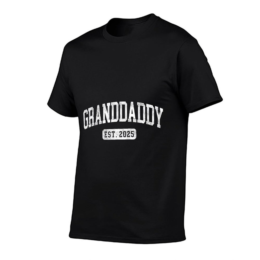 Granddaddy Est 2025 Promoted To Granddaddy Announcement  Summer-ready Fabric T-Shirt