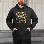 65 Year Old Birthday King Husband 65th B-Day Family Matching Pilling-Resistant Hoodie