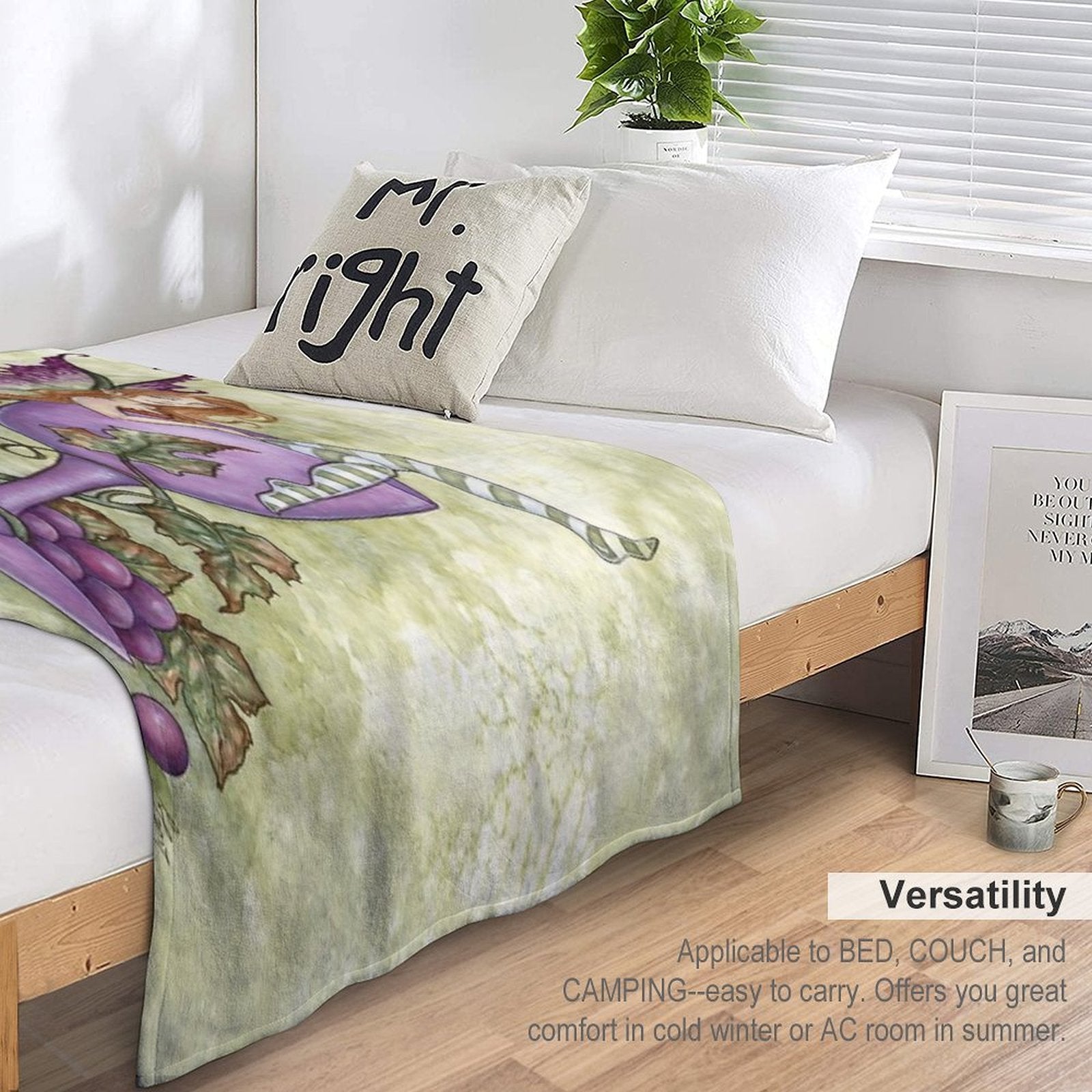 Wine Fae Versatility Throw Blanket