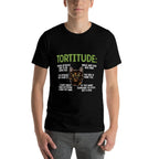 Tortitude Tortie Cat Lover Tortoiseshell Cat Owner  Heathered Texture T-Shirt