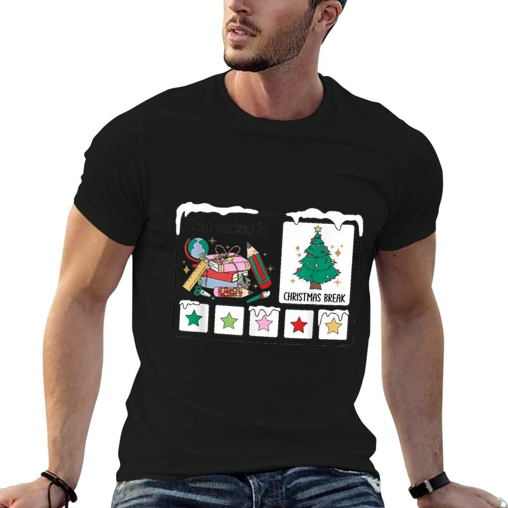 I Am Working For Christmas Break Special Education Teacher  Quick-drying T-Shirt