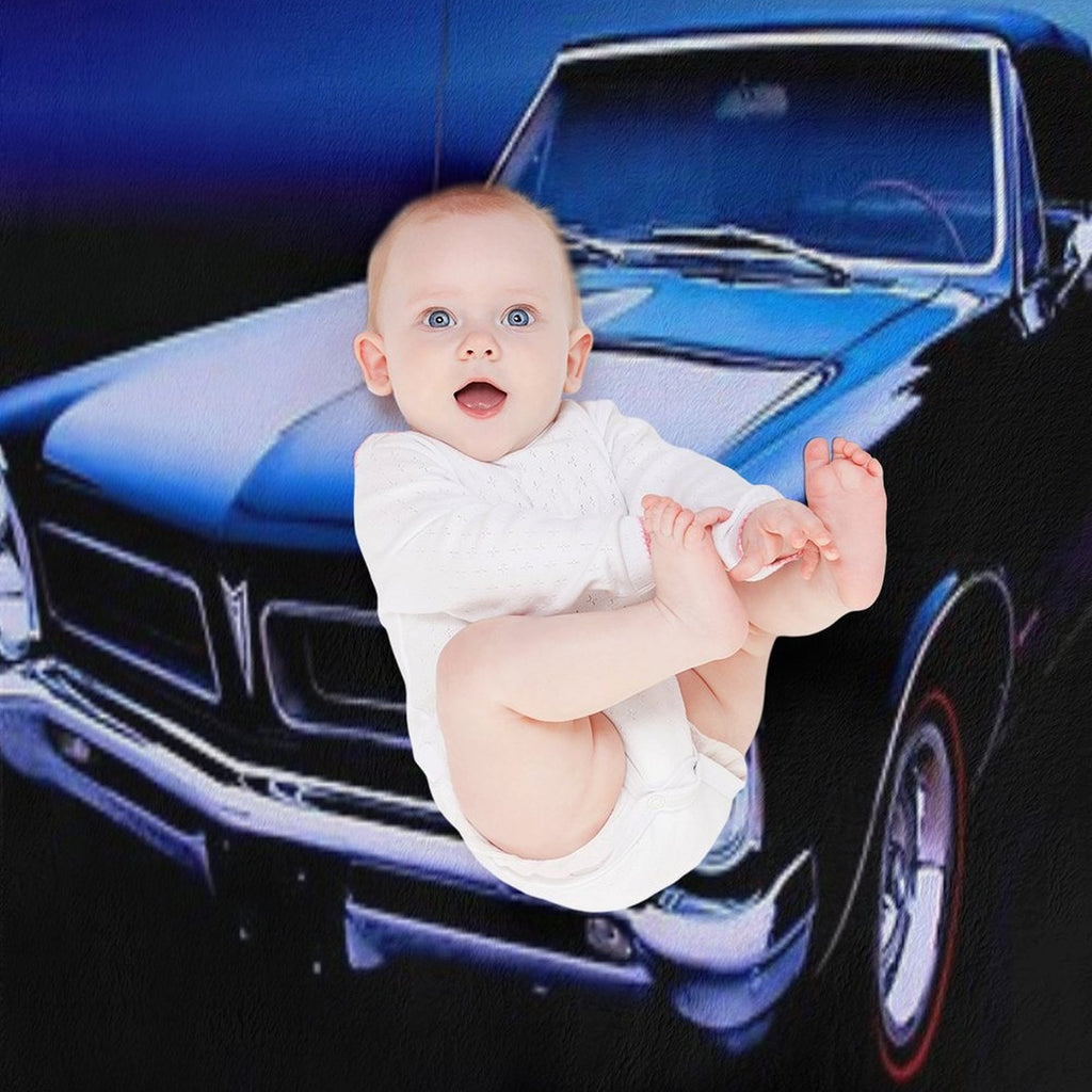 Pontiac GTO 1965 Machine-washable Throw Blanket