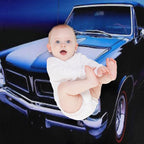 Pontiac GTO 1965 Machine-washable Throw Blanket