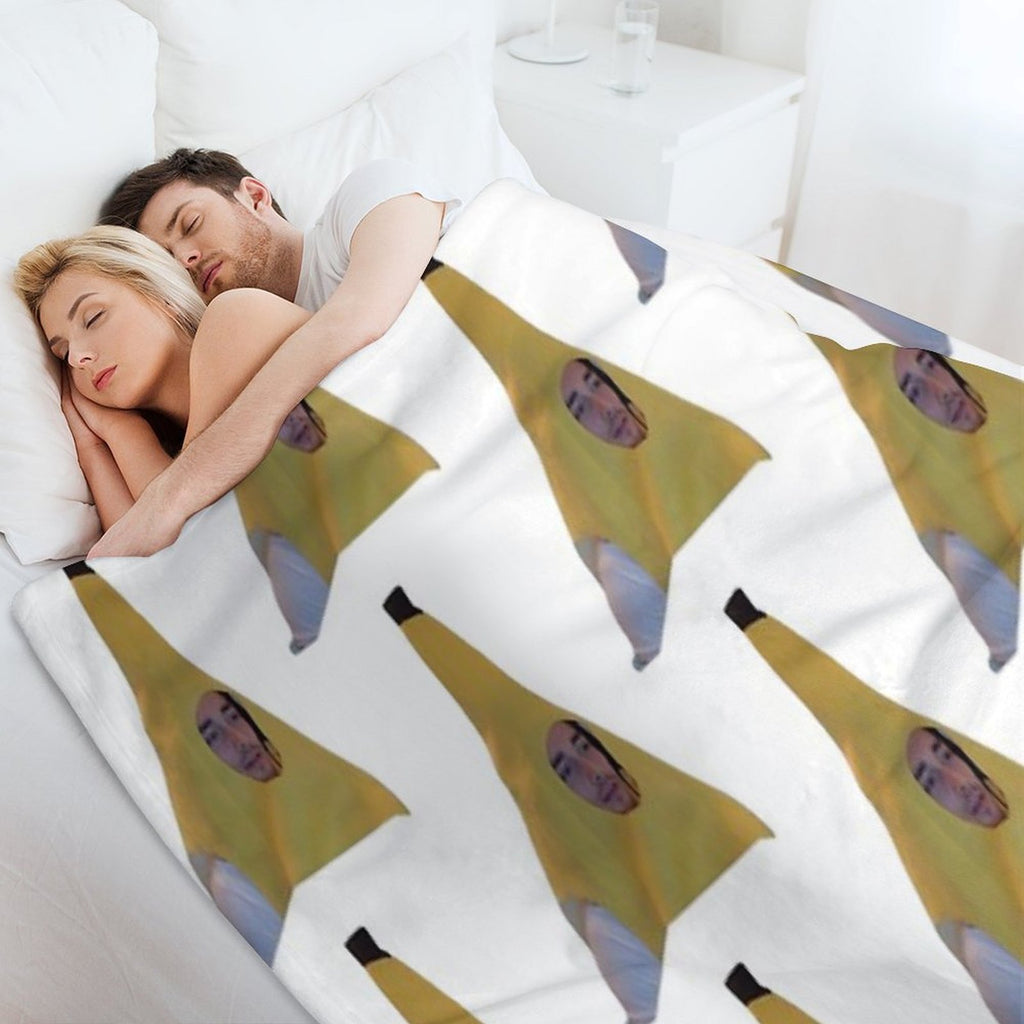 Banana Charles Leclerc Compact Throw Blanket