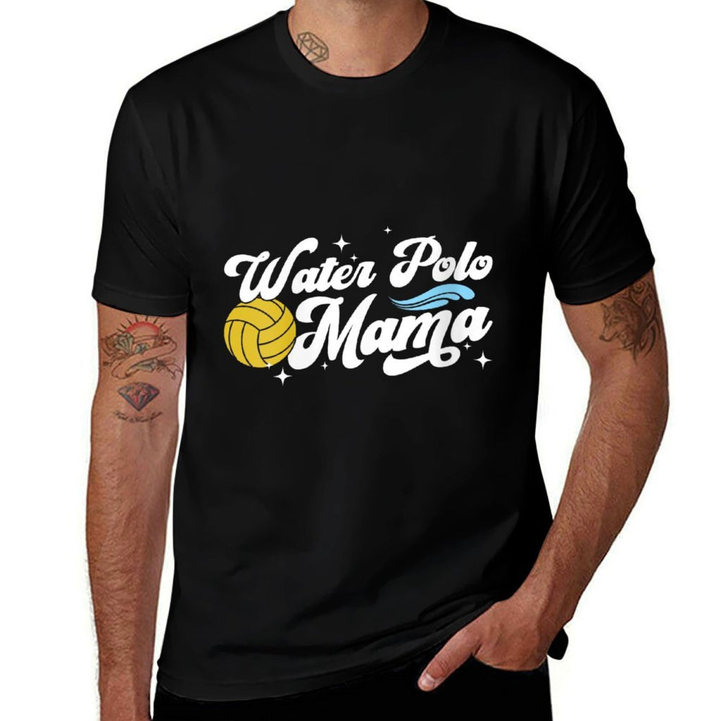 Womens Water Polo Mama Proud Water Polo Mom Water Polo Player Mom  Stretchy T-Shirt