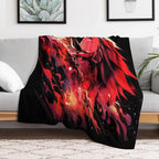 Axel Graffiti Machine-washable Throw Blanket