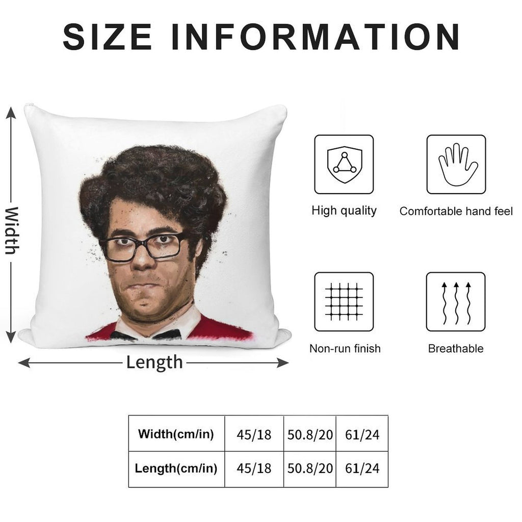 The I.T. Crowd - Moss Soft Multiple Sizes Throw Pillow