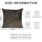 Leopard Print Soft Skin-Friendly Throw Pillow