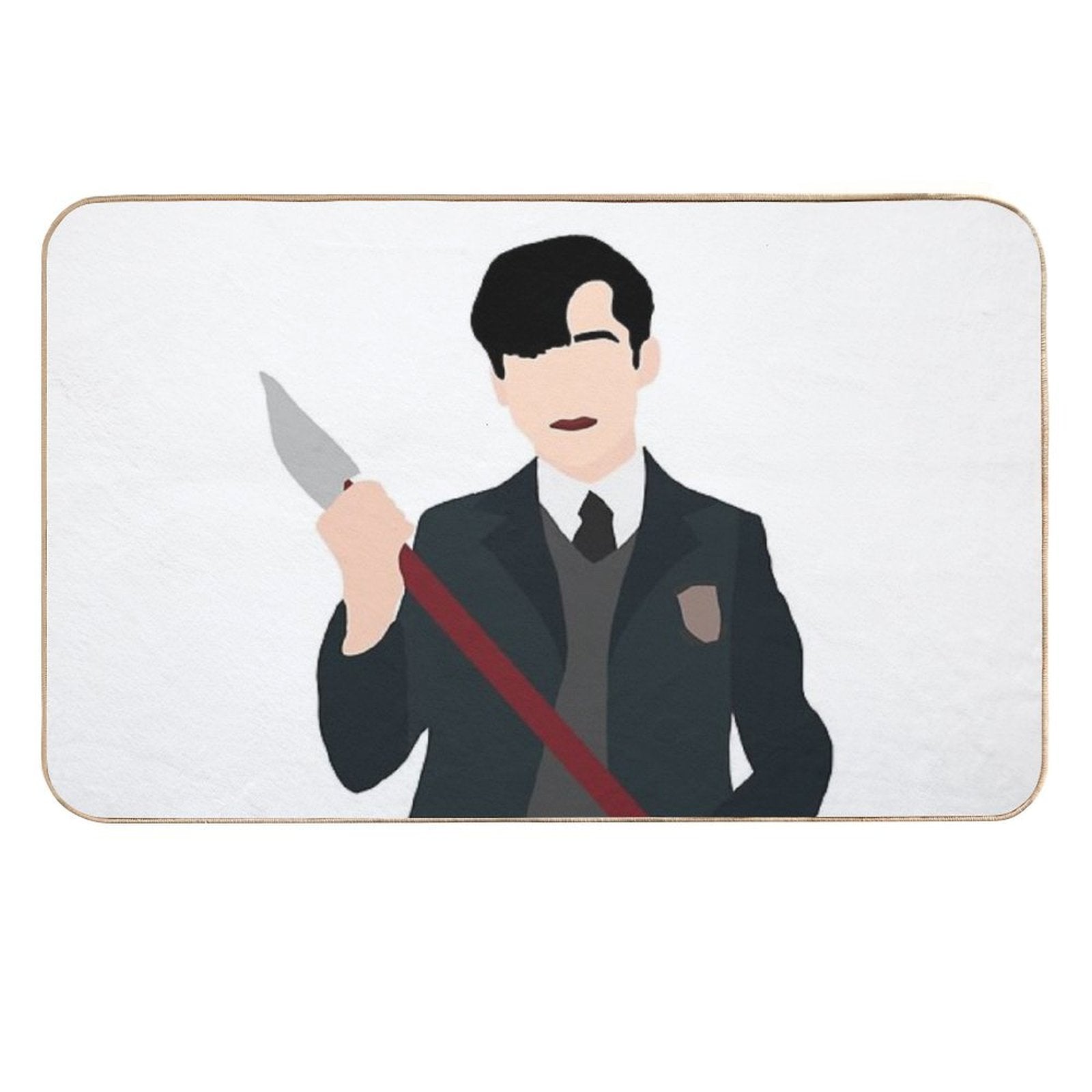 The Umbrella Academy - Five  Repositionable Bath Mat