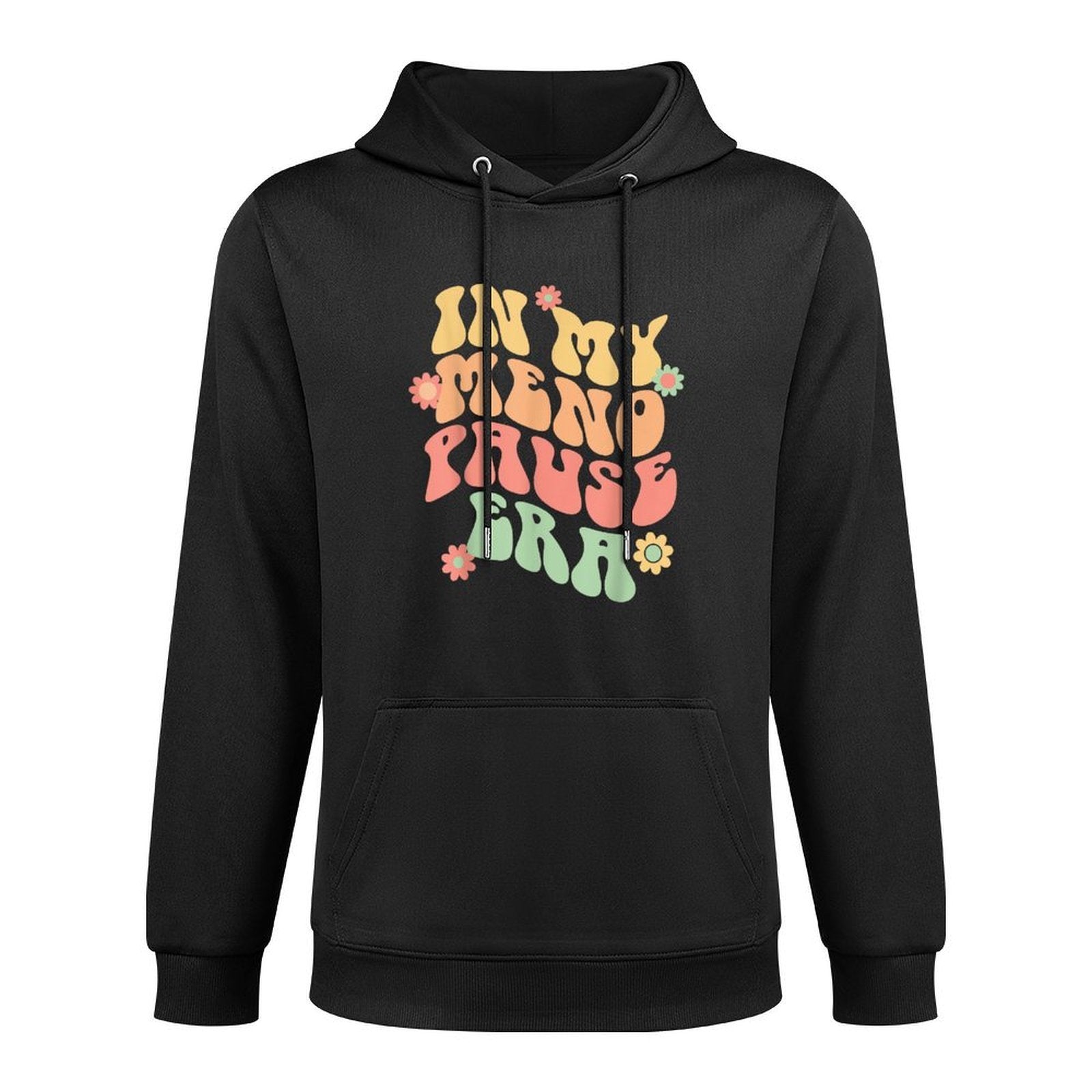 In My Menopause Era Funny for 50th Birthday Cotton-Polyester Blend Hoodie