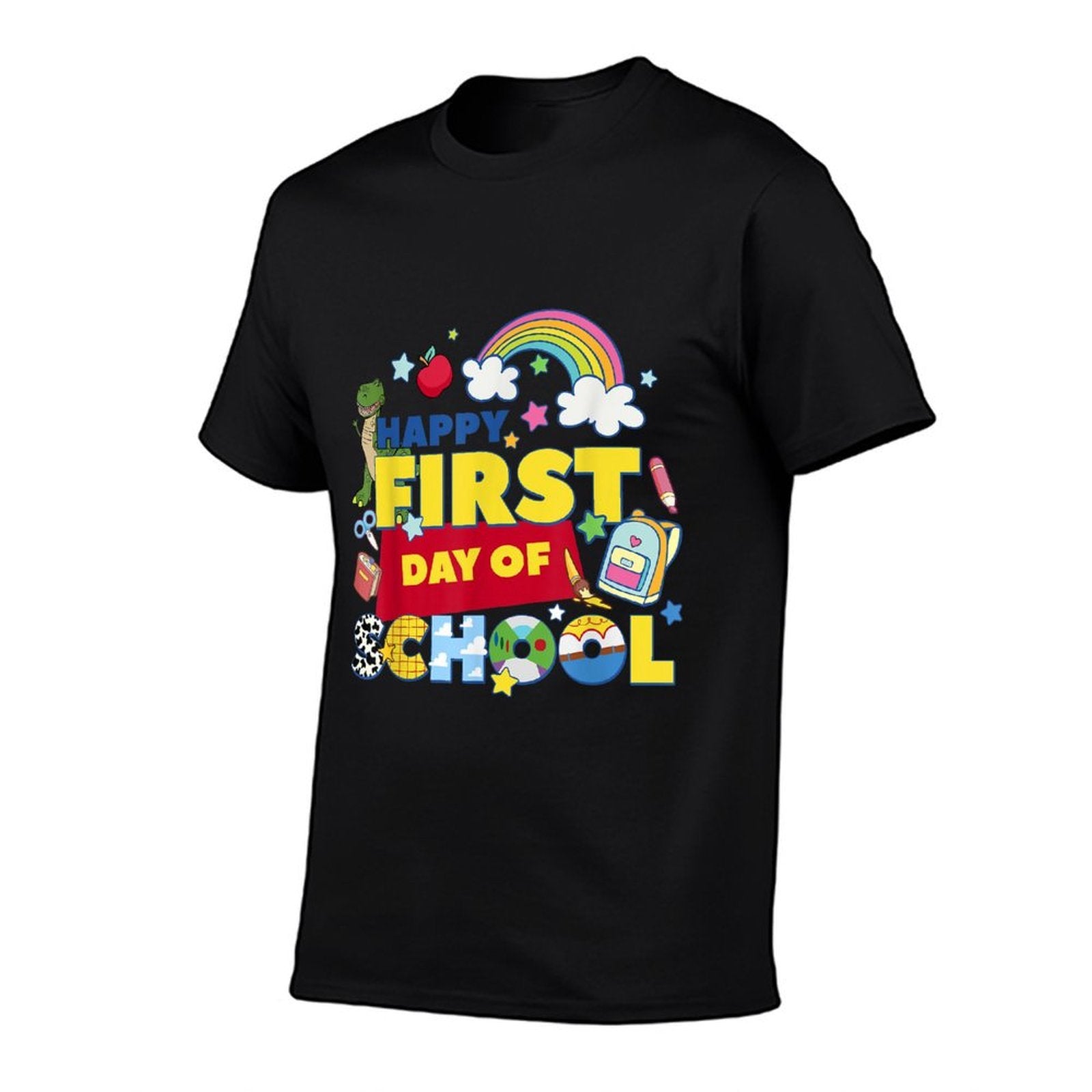 Happy First Day Of School Trendy Back To School  Soft T-Shirt