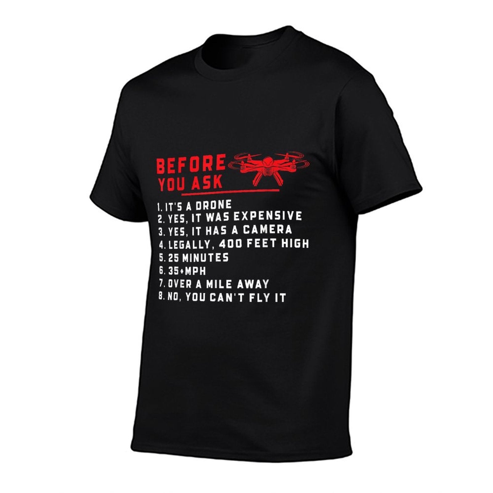 Funny Drone Quadcopter UAV Pilots  Stretchy T-Shirt