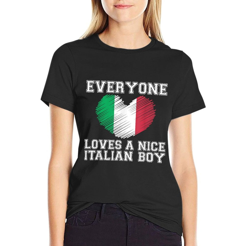 Everyone Loves A Nice Italian Boy Italy Gift Idea  Classic T-Shirt