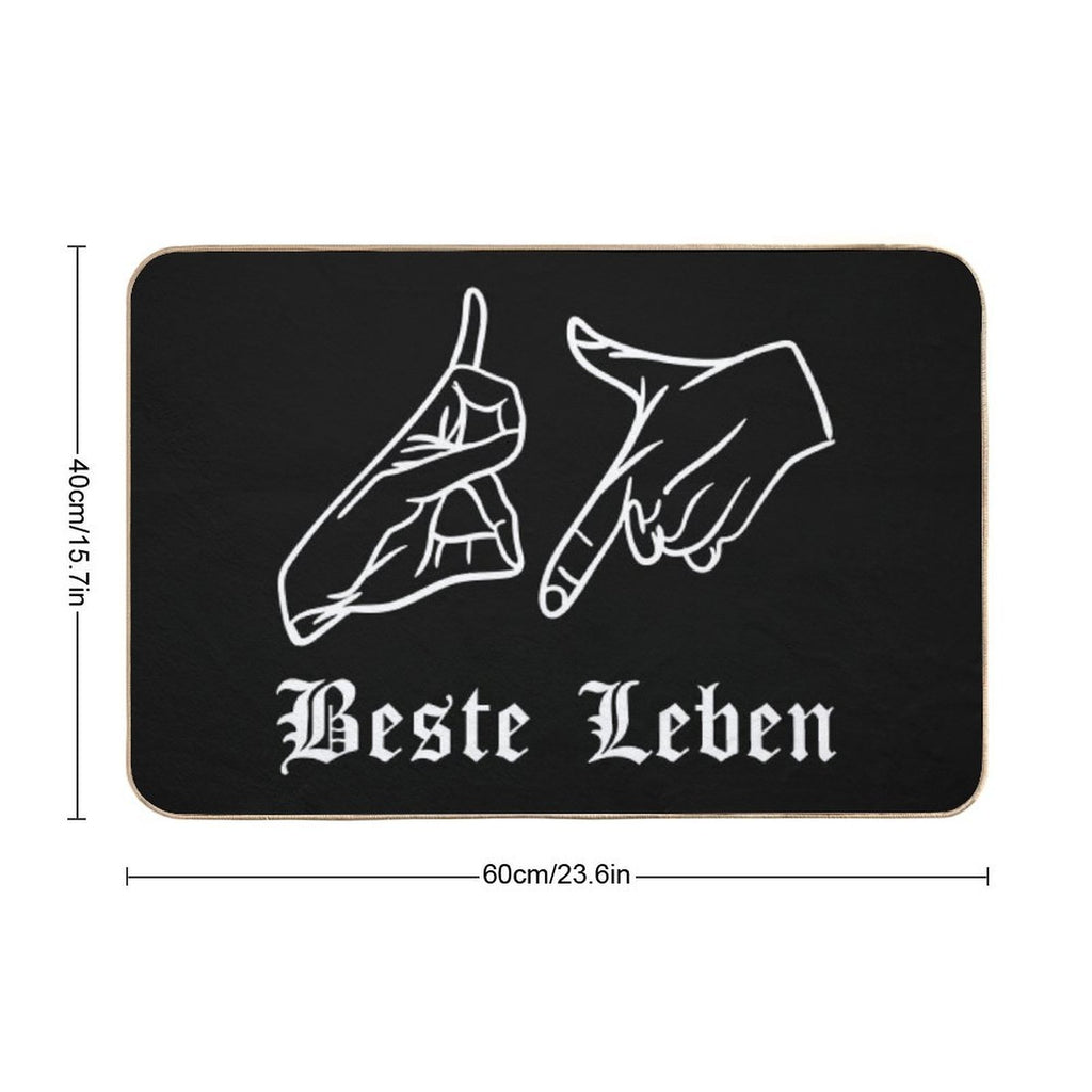 Best Life 187 Characters  Long-Lasting Bath Mat