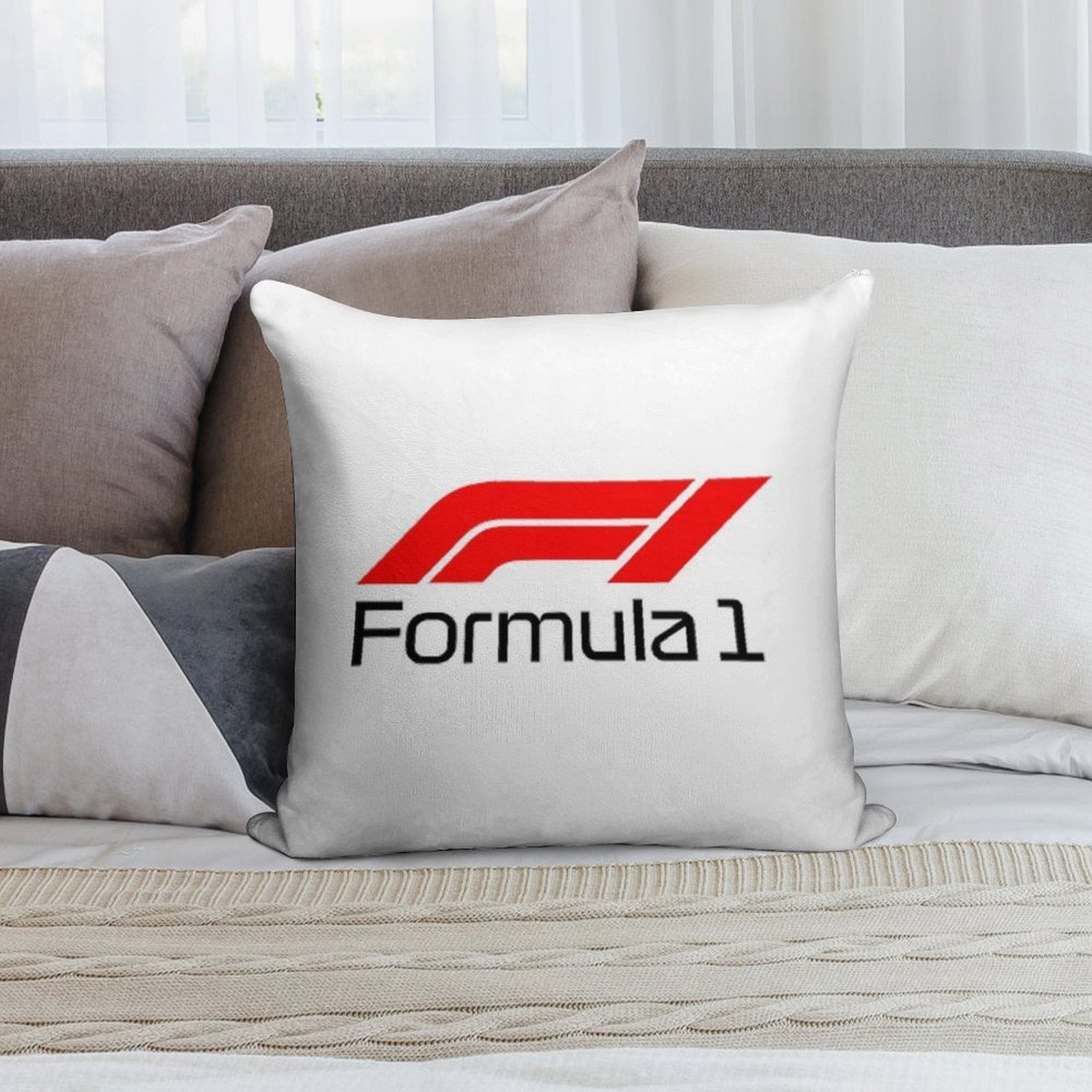 Formula Soft Washable Throw Pillow