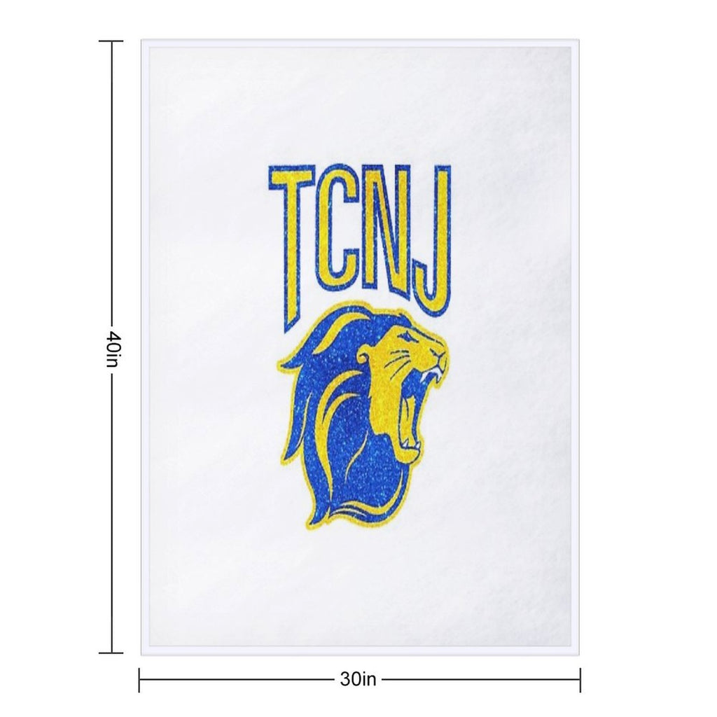 Tcnj Logo Anti-pilling Throw Blanket