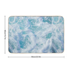 Ocean Waves  Stain-Proof Bath Mat