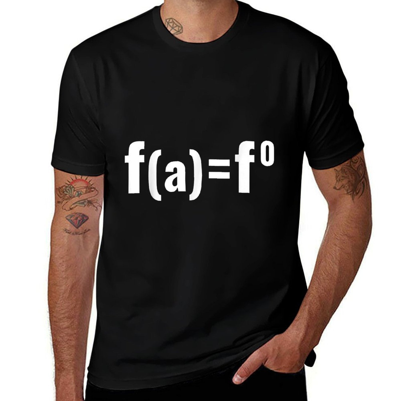 F(a)=F0 Maths Equation - F.A.F.O American Political Meme  Eco-friendly Material T-Shirt